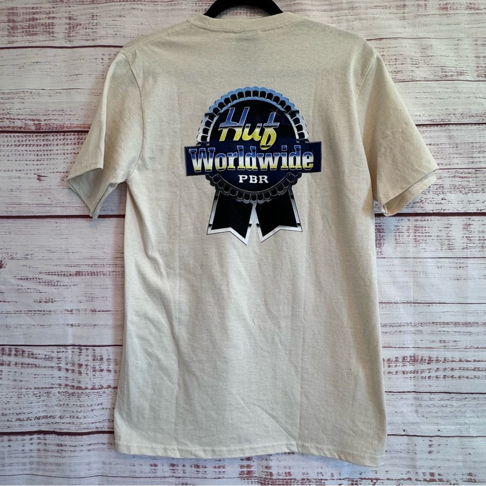 HUF WorldWide Pabst Blue Ribbon Collaboration Tee